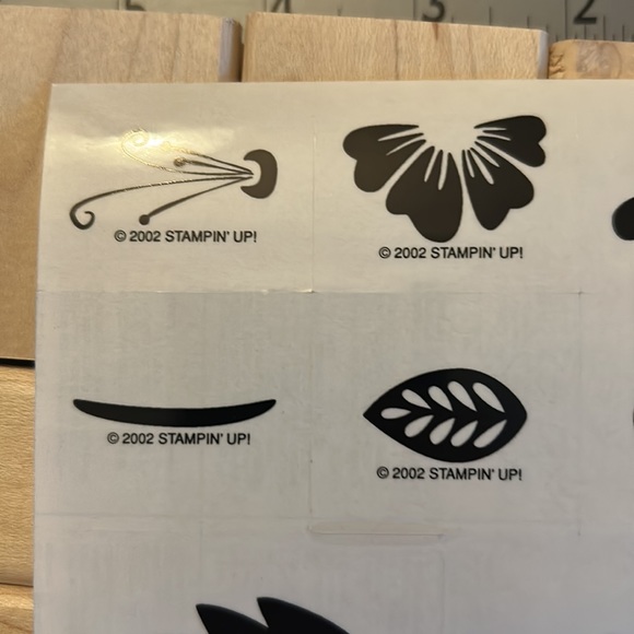 Tropical Blossoms stamp set - Picture 2 of 9